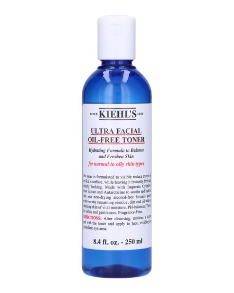 Kiehl's Ultra Facial Oil-Free Toner Ansiktstoner för normal till fet hud 250 ml