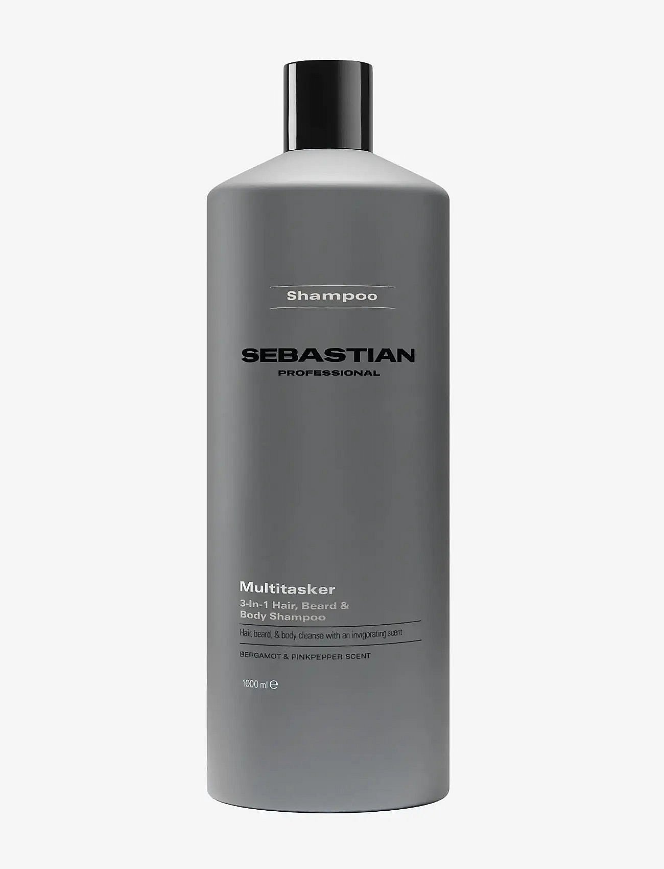 Sebastian Professional Multitasker for Men 3-in-1 Hair, Beard and Body Shampoo 1000 ml