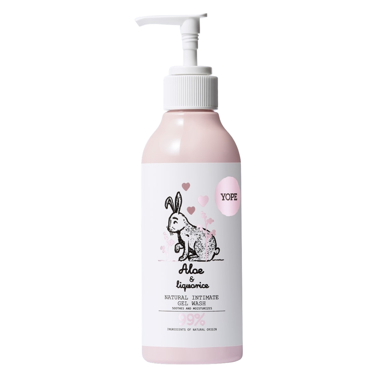 Yope Aloe & Liquorice Intimhygien gel 300 ml