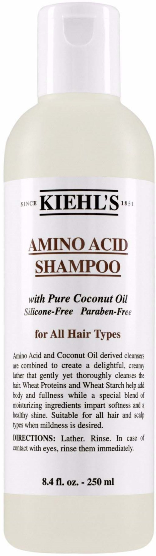 Kiehl's Amino Acid Shampoo Schampo med kokosolja för alla hårtyper 250 ml