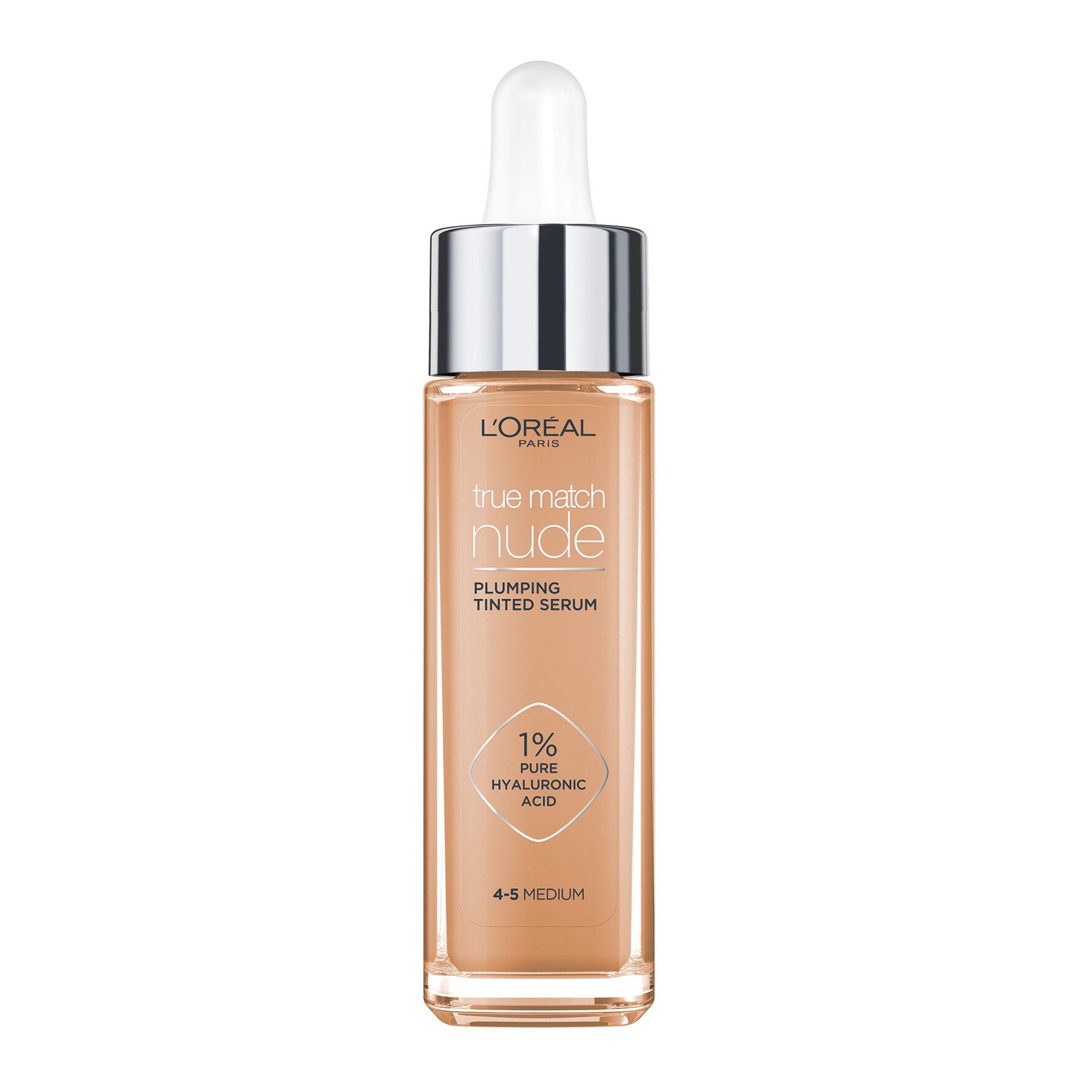L'Oréal Paris True Match Nude Plumping Tinted Serum 4-5 Medium 30