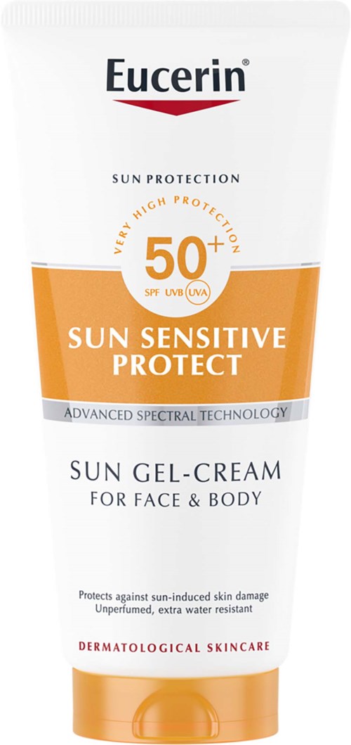 Eucerin Sun Sensitive Protect Gel-Cream SPF50+, 200 ml