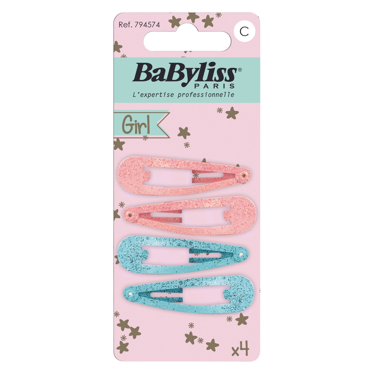 BaByliss Accessories Hair Clip Kids 4 st