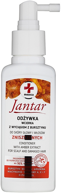 Ideepharm Medica Jantar elvyttävä hoitoainesuihke vaurioituneille hiuksille 100 ml