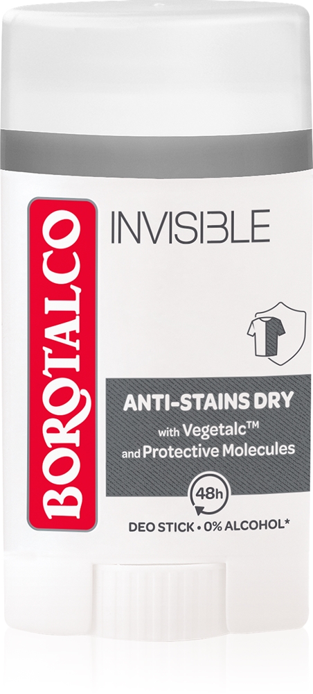 Borotalco Invisible Deodorantstift 40 ml