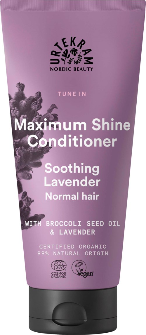 Urtekram Maximum Shine Conditioner Soothing Lavender - 180 ml