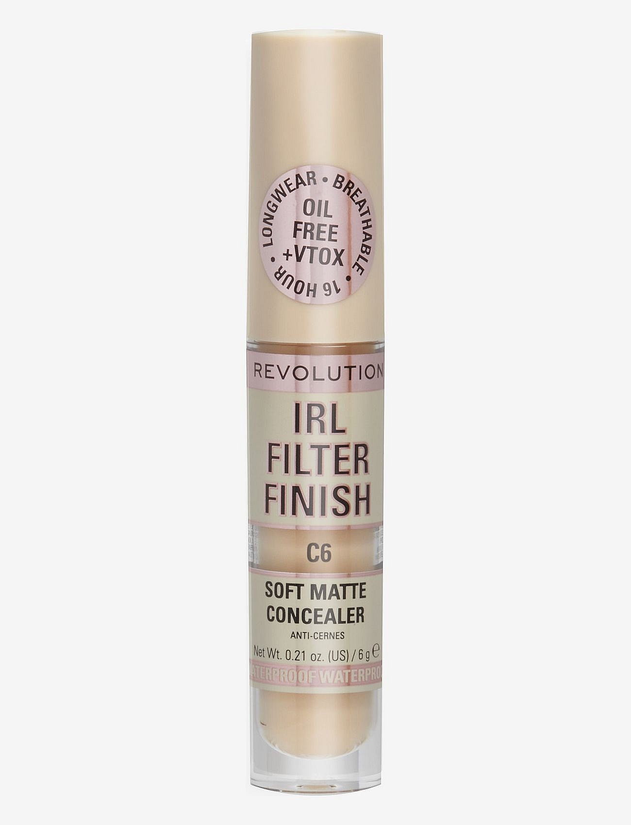 Makeup Revolution IRL Filter Finish Concealer C6 - 6 g