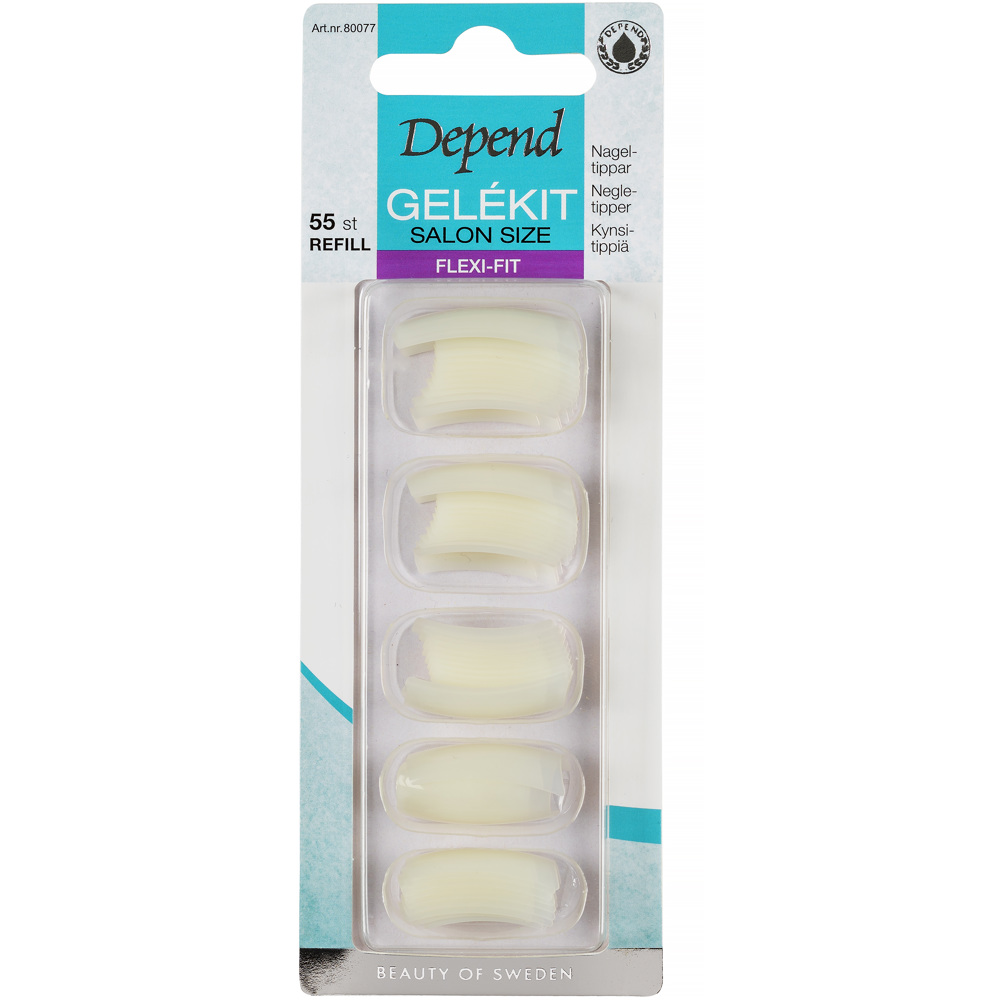Depend Salon Size Flexi-Fit Refill 55 kpl