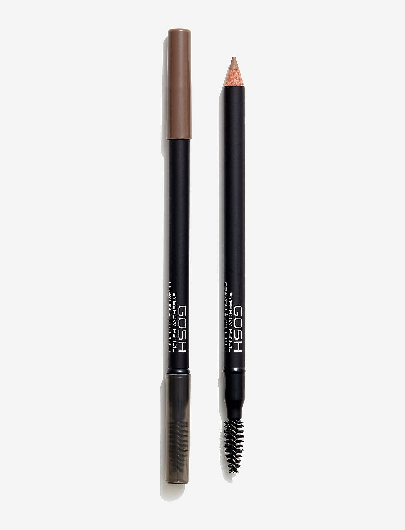 GOSH COPENHAGEN Eyebrow Ögonbrynspenna med borste Skugga 03 Grey Brown 1.2 g