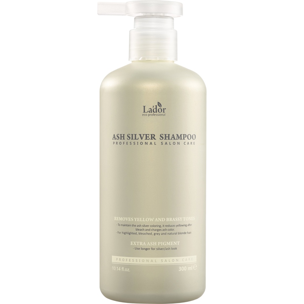 La'dor Ash Silver Shampoo tehokosteuttava shampoo keltaisia sävyjä neutralisoiva 300 ml