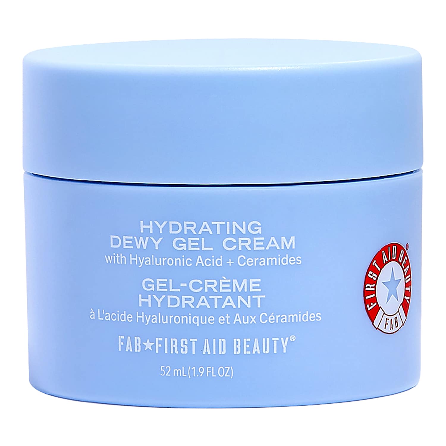 First Aid Beauty - Hydrating Dewy Gel Cream - Fugtighedscreme Med Hyaluronsyre + Ceramider - Dewey Gel Cream - 17oz - For Women