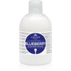Kallos KJMN Professional Blueberry Återställande schampo För torrt, skadat, kemiskt behandlat hår 1000 ml