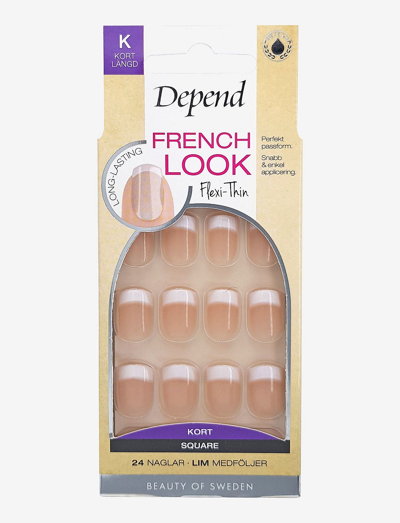 Depend French Look Beige Short