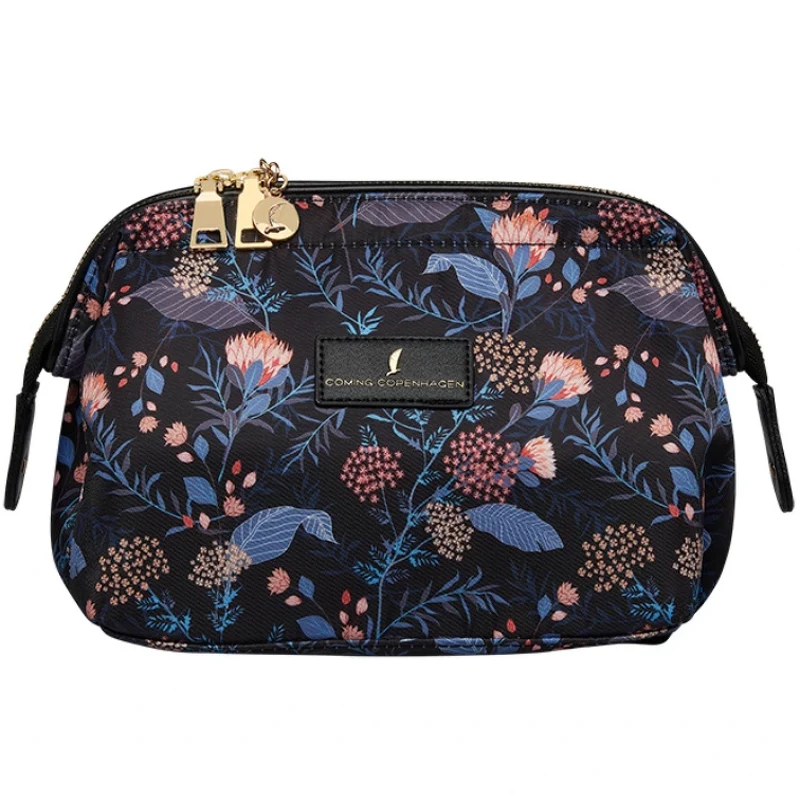 Coming Copenhagen Mia Cosmetic Bag Medium 1 pieces - Bloomy Coral Sea