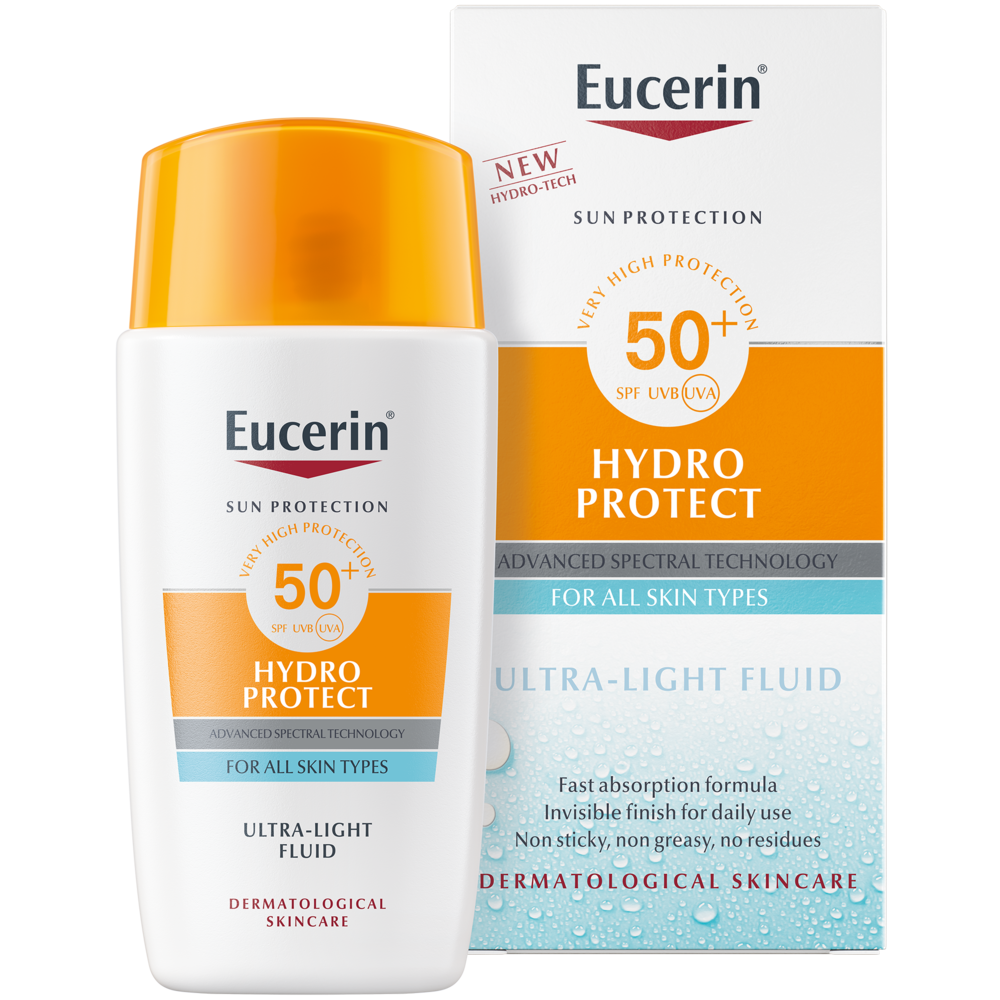 Eucerin Sun Hydro Protect Ultra Light Fluid SPF 50+, 50 ml
