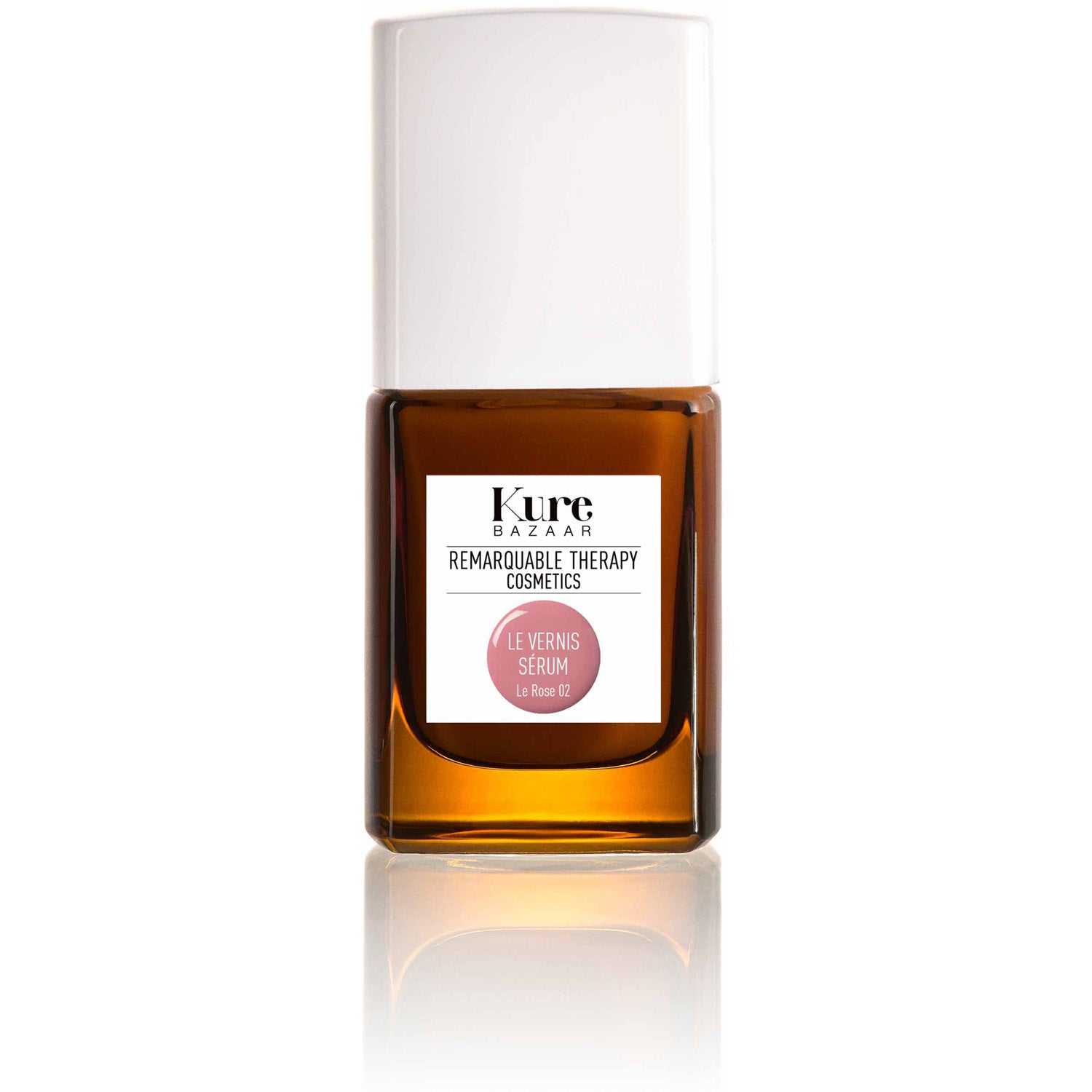 Kure Bazaar Remarquable Therapy Färgade nagelförstärkare 02 Le Rose 10 ml