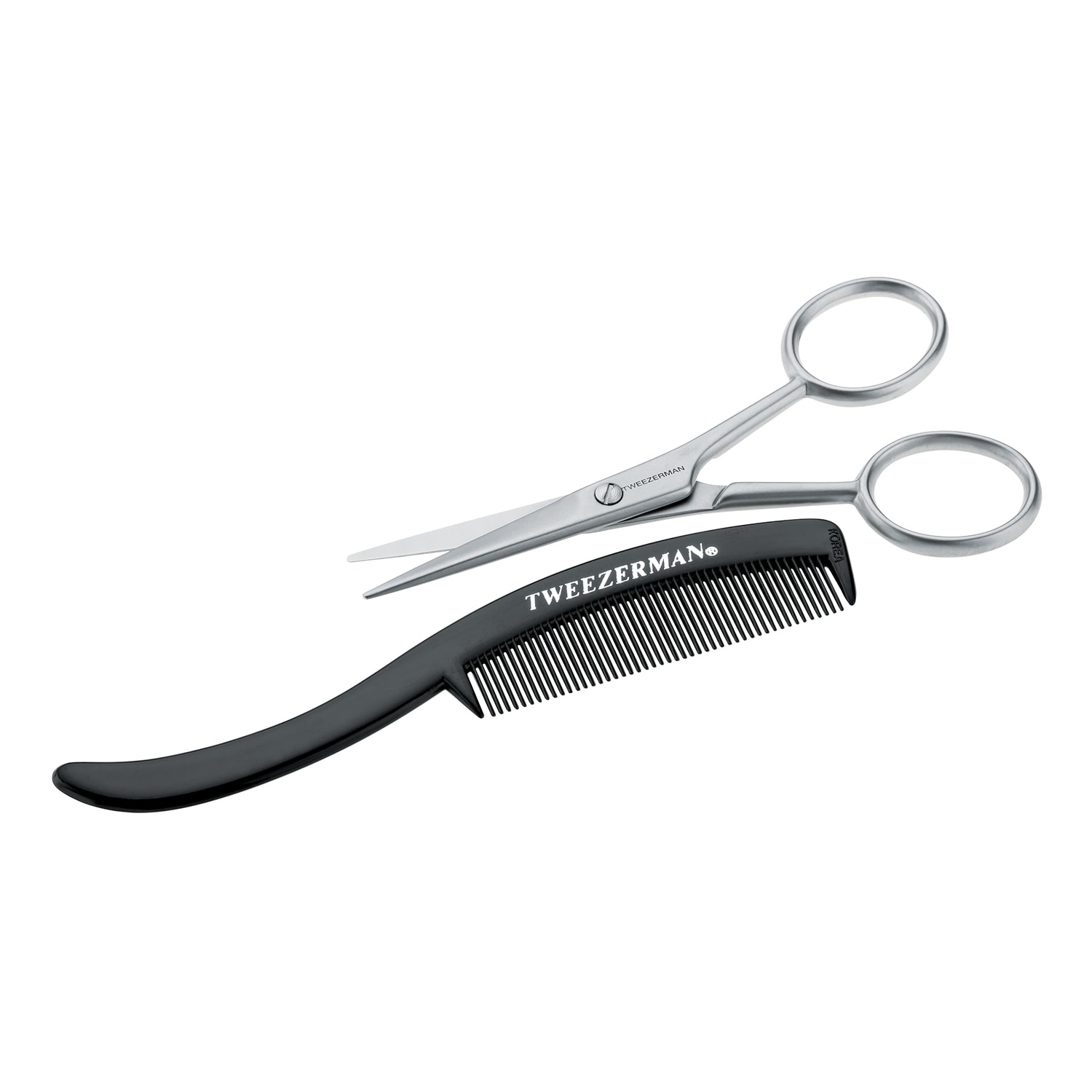 Tweezerman G.E.A.R Moustache Scissors With Comb