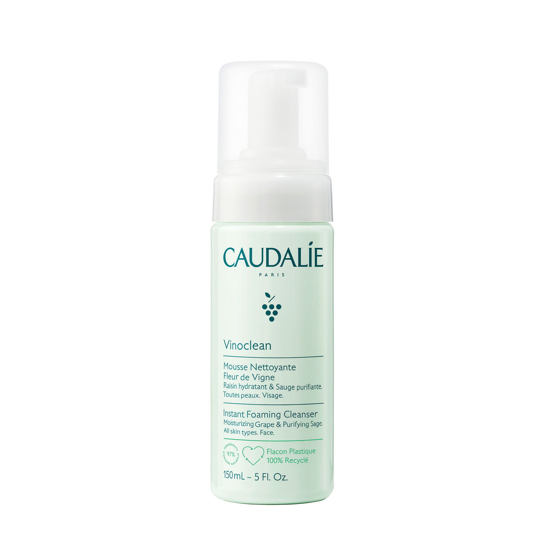 Caudalie Vinoclean Rengöringsskum för alla hudtyper 150 ml