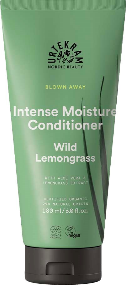 Urtekram Intense Moisture Conditioner Wild Lemongrass - 180 ml