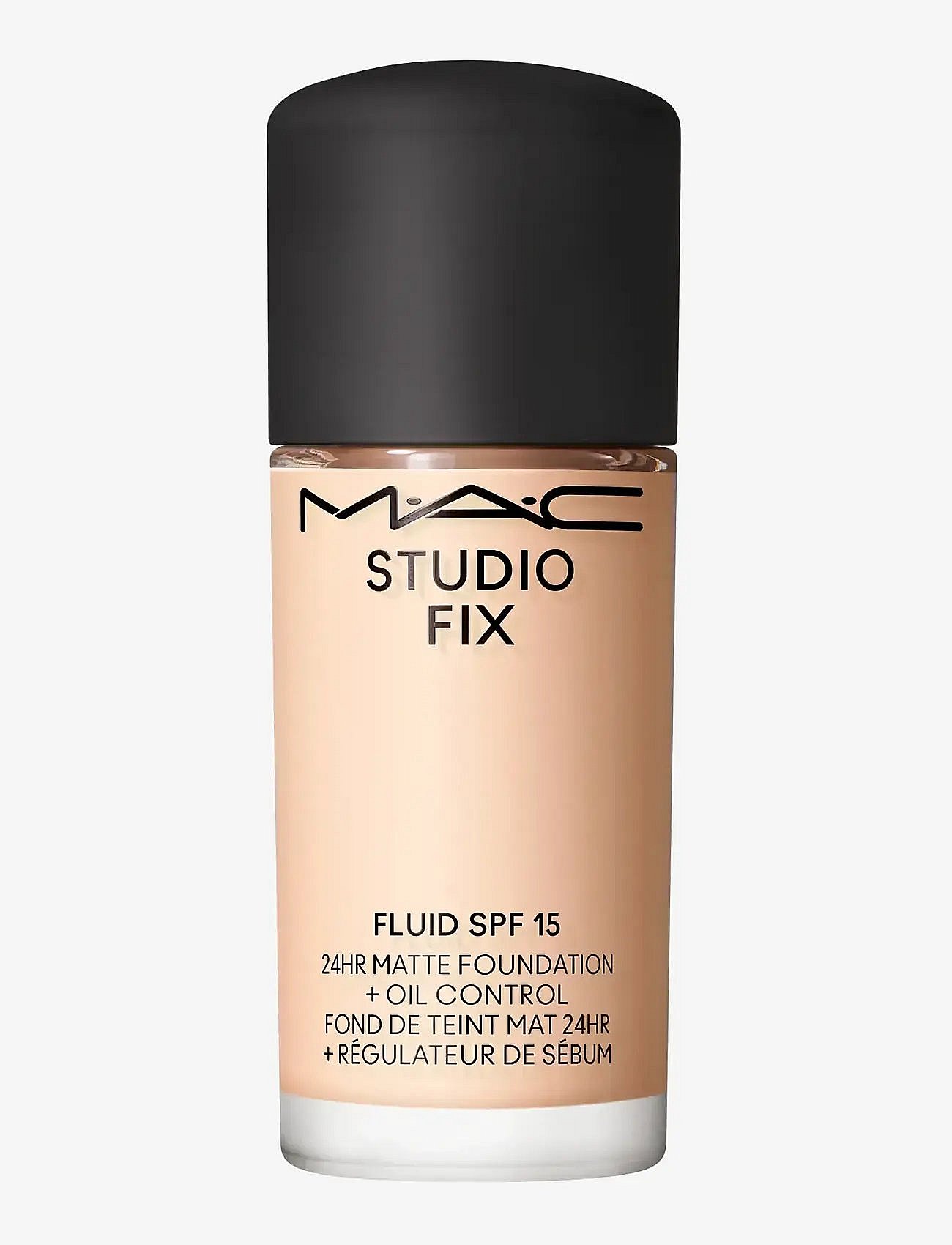 MAC Cosmetics Mini Studio Fix Fluid SPF 15 24HR Matte Foundation + Oil Control Mattifierande foundation SPF 15 Skugga NW10 15 ml