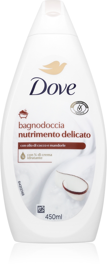 Dove Bath & Shower Gel Gentle Nourishment Dusch- och badtvål 450 ml