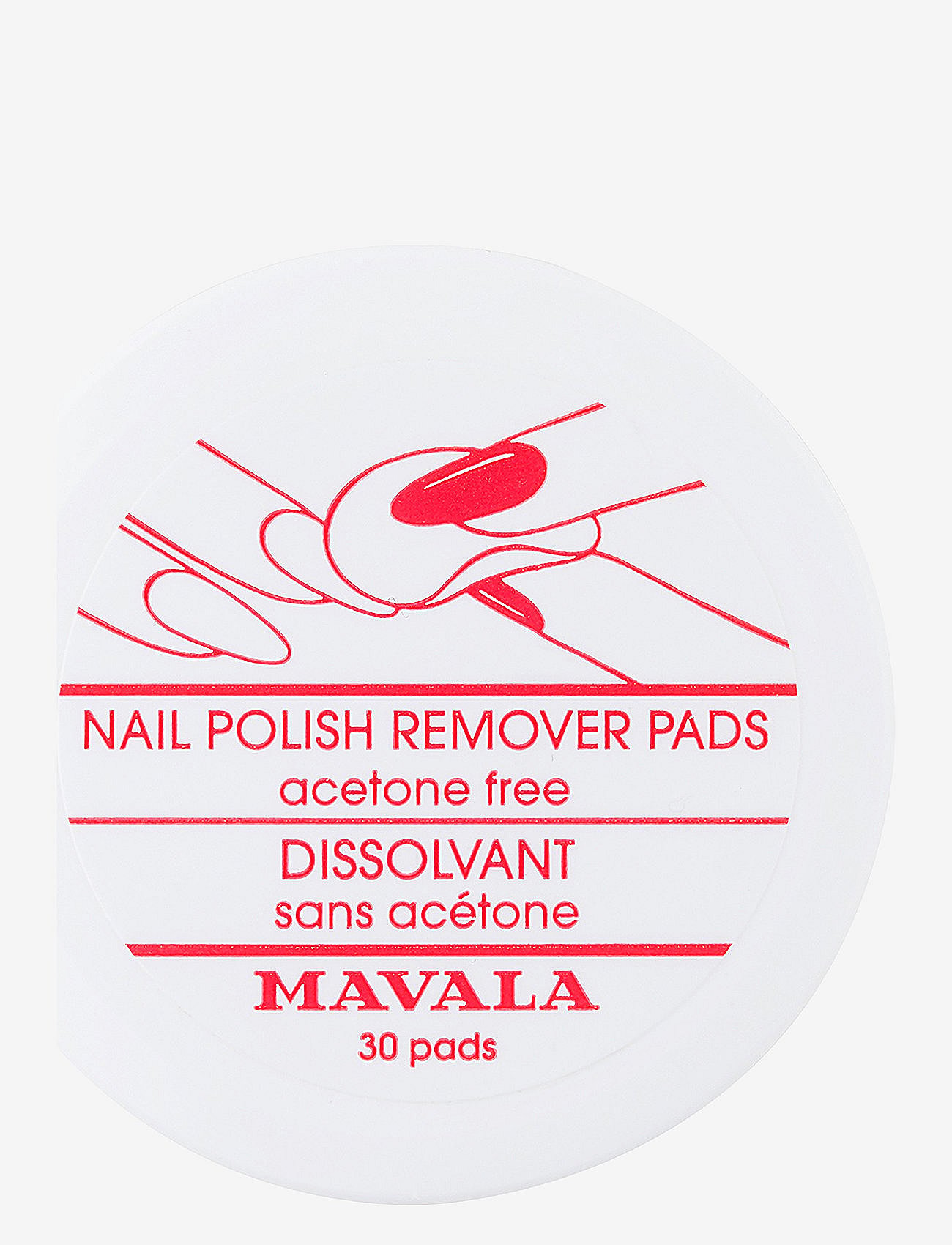 Nail Polish Remover Pads 30 pcs