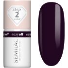SEMILAC Easy Off LED Light Gel Polish Berry On Top