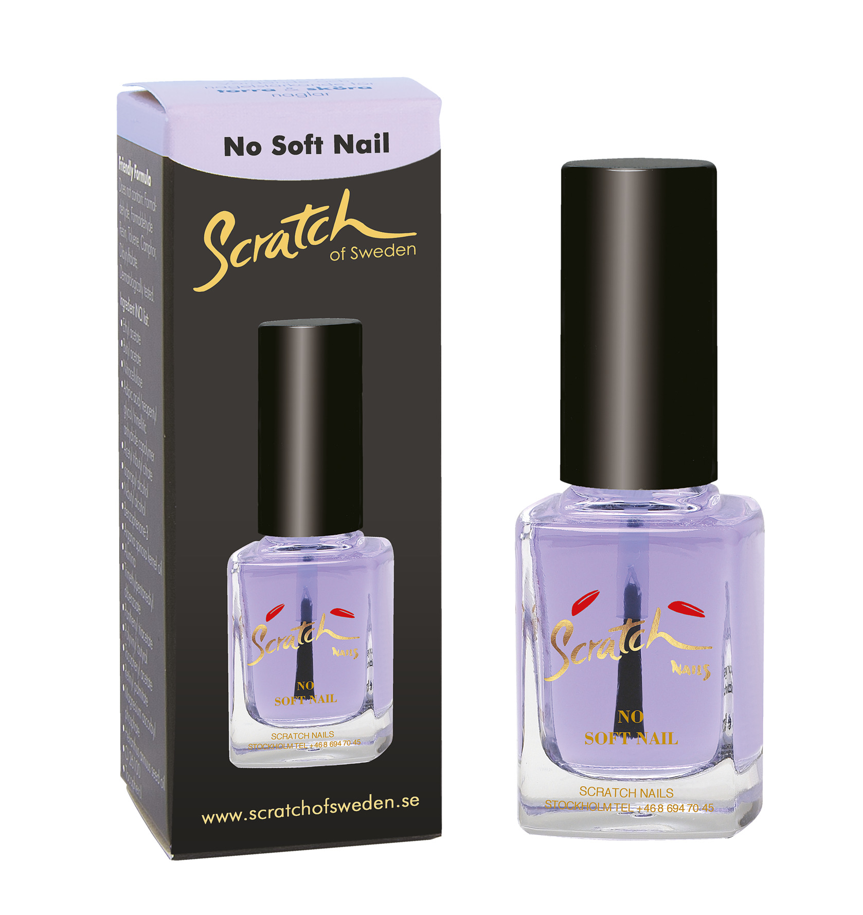 Scratch of Sweden Scratch No Soft Nail Nagelförstärkande 12 ml