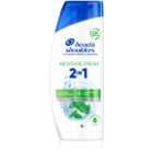 Head & Shoulders Menthol Fresh 2in1 Shampoo og balsam 2-i-1 Mod skæl 625 ml