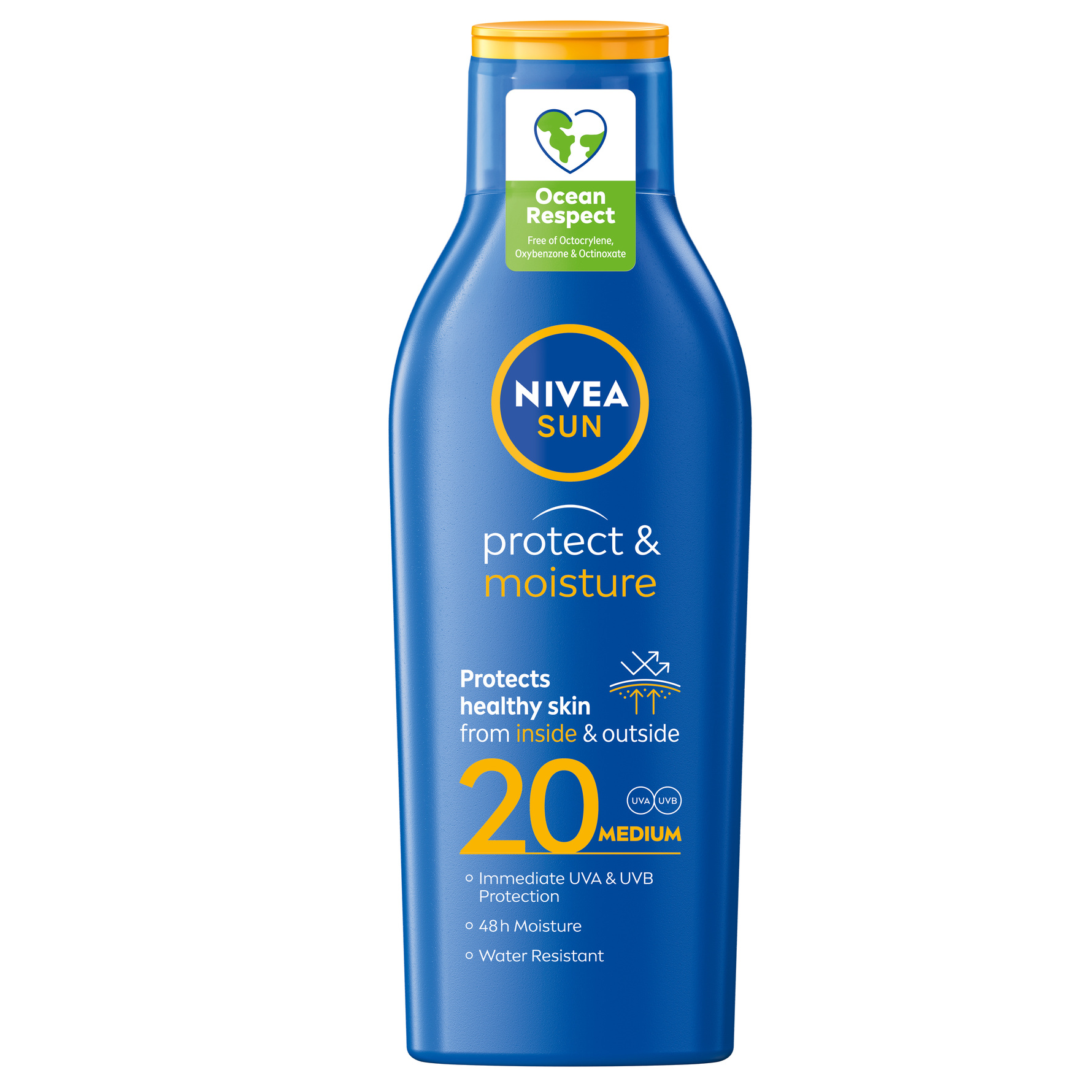 NIVEA SUN Protect & Moisture SPF20 Sun Lotion 200 ml