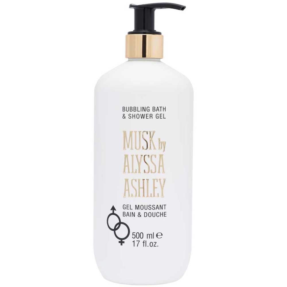 Alyssa Ashley Musk Bath&Showergel Med Pump 500 Ml - Nude - 500 ml