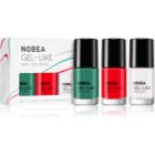 NOBEA Day-to-Day 3-Piece Gel-like Nail Polish set kynsilakkasetti 3x6 ml