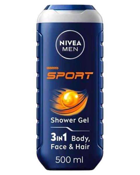 Nivea MEN Sport Shower Gel (3-in-1) 500 ml