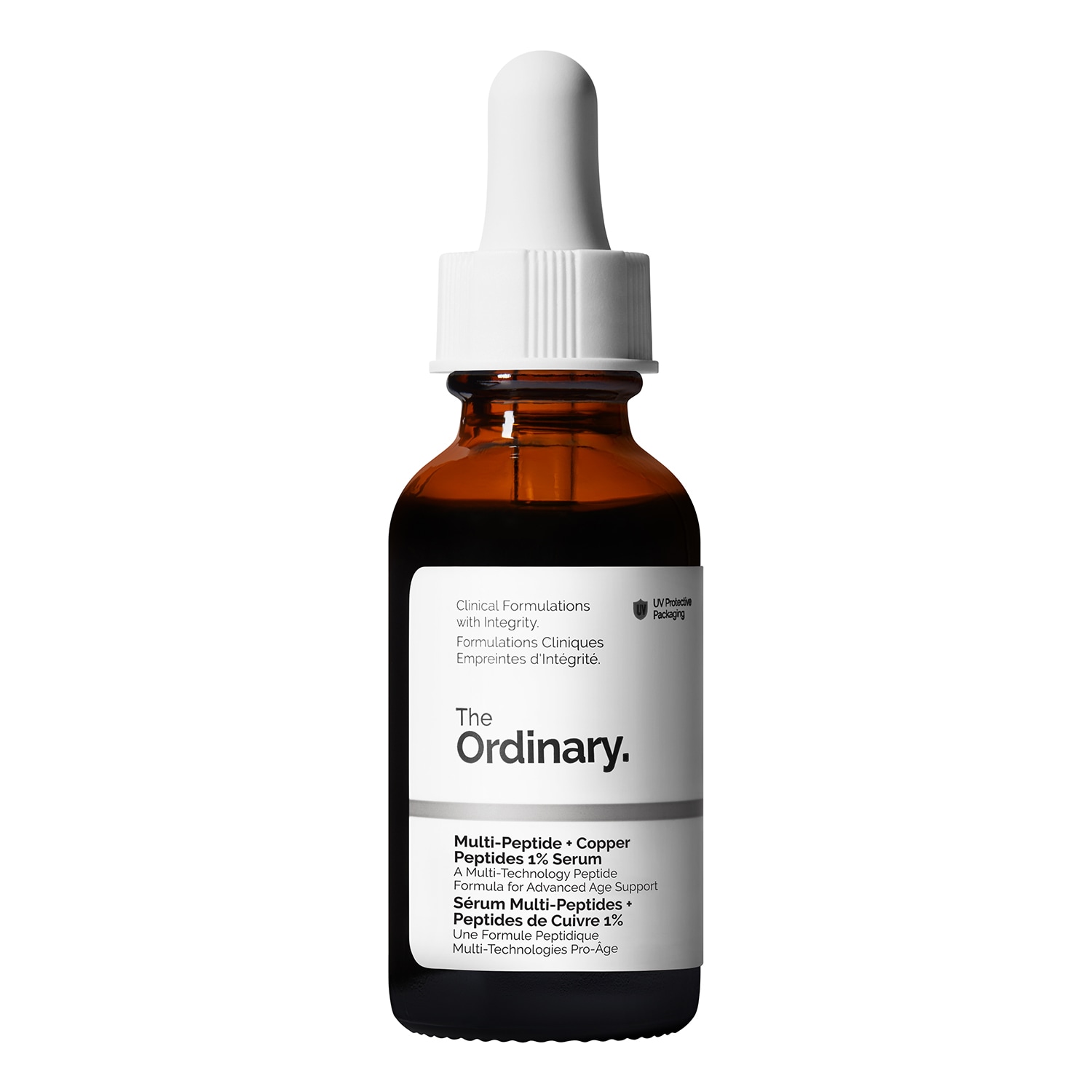 The Ordinary Multi-Peptide + Copper Peptides 1% Uppljusande serum mot rynkor 30 ml
