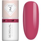 SEMILAC Easy Off LED Light Gel Polish Pink Coral