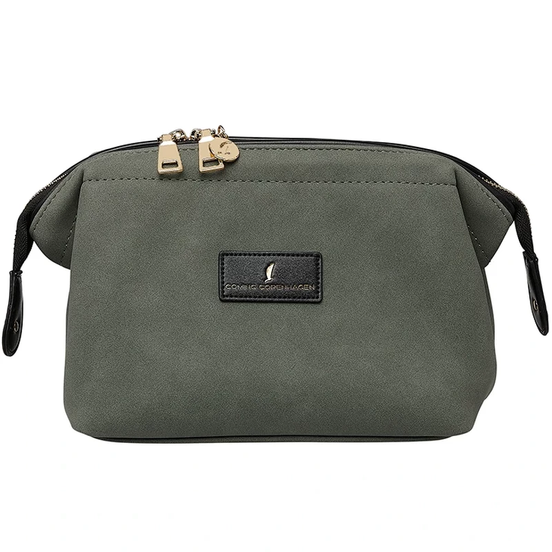 Coming Copenhagen Mia Cosmetic Bag Medium 1 pieces - Dusty Olive