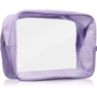 Notino Travel Collection Extra Large Clear Organizer Transparent makeuptaske XL Purple 27,5x20x12,5 cm 1 stk.