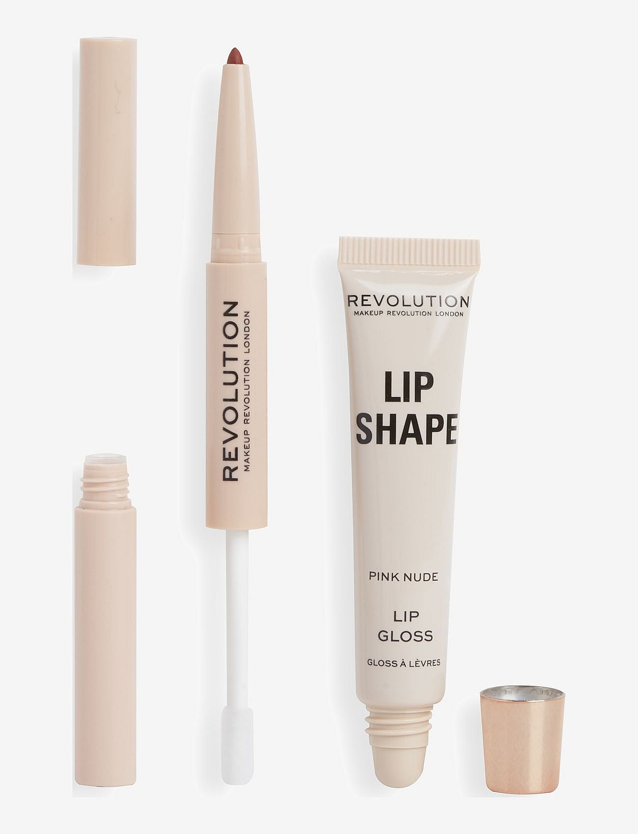 Makeup Revolution Lip Shape Kit Pink Nude - 10,5 ml