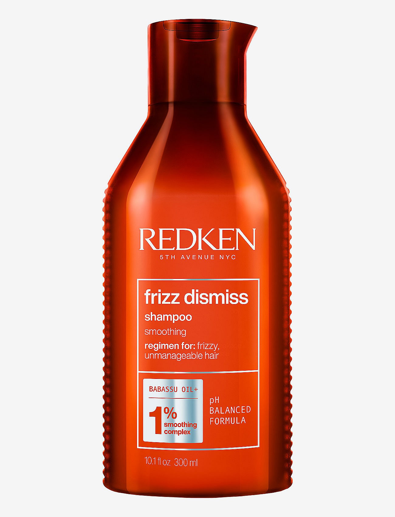 Redken Frizz Dismiss shampoo kurittomille ja pörröisille hiuksille 300 ml