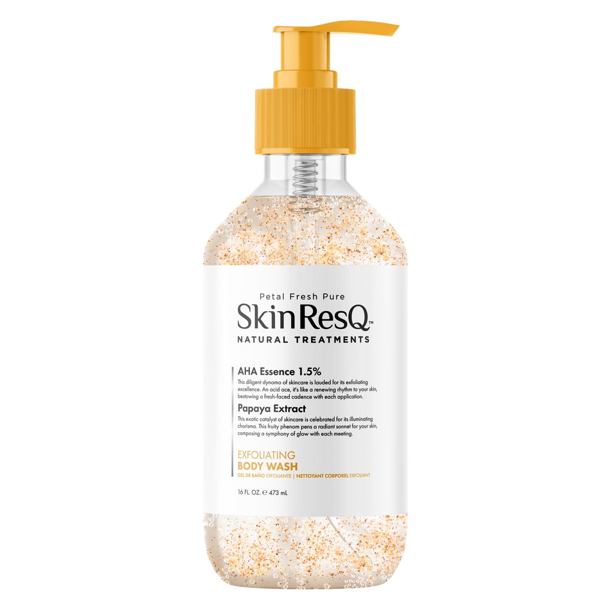 Petal Fresh Skin ResQ Exfoliating Body Wash 473 ml
