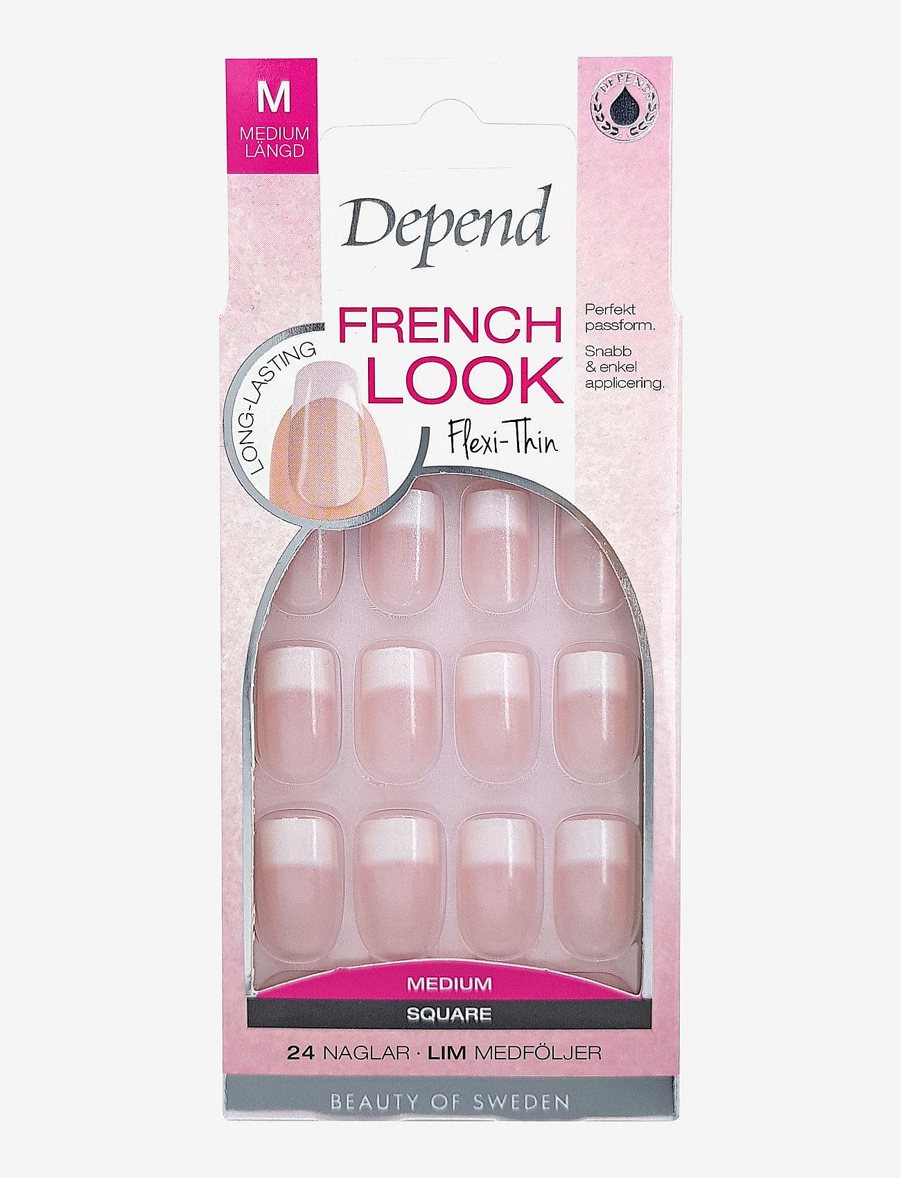 Depend French Look Pink Shimmer Medium