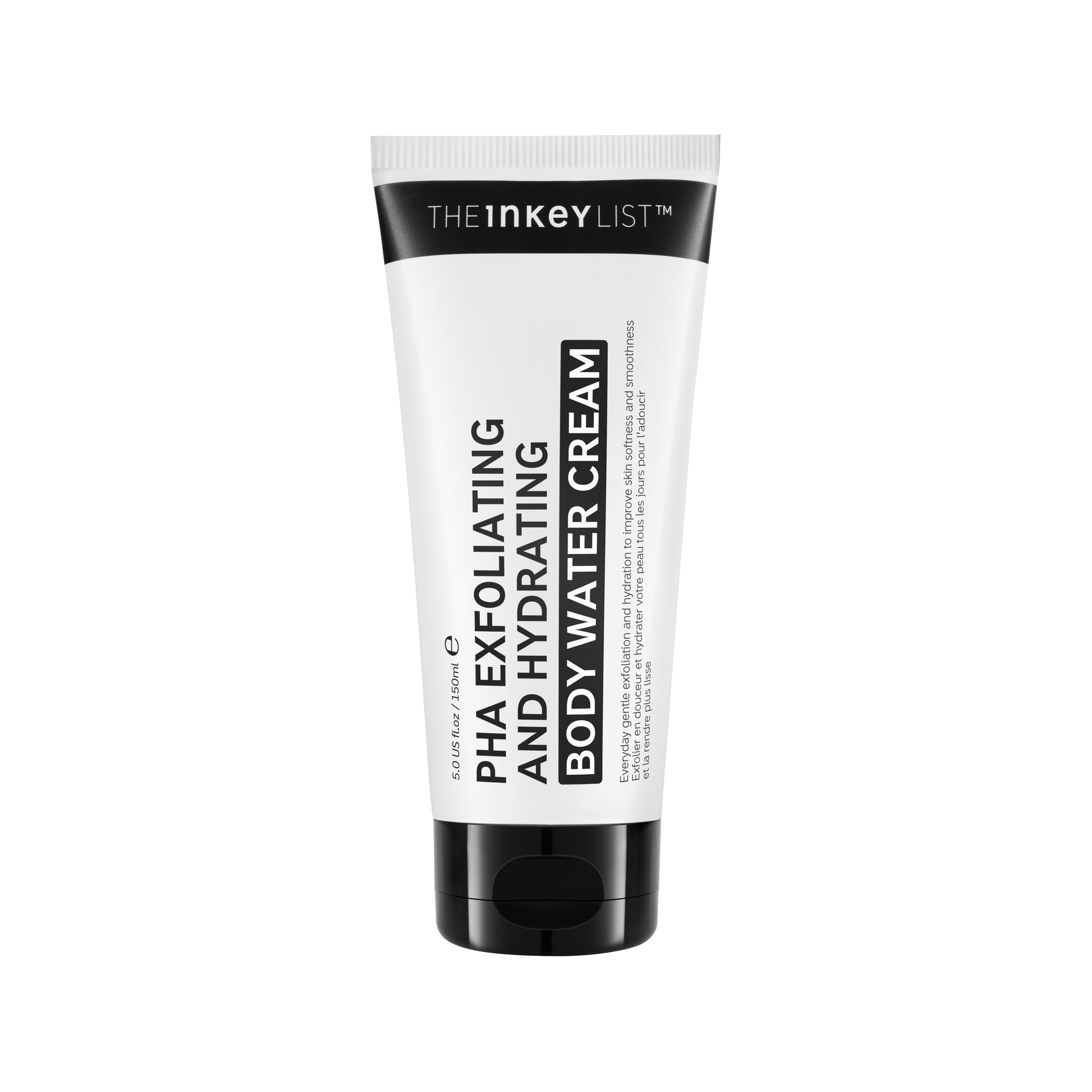 The Inkey List PHA Exfoliating and Hydrating Body Water Cream (150 ml)