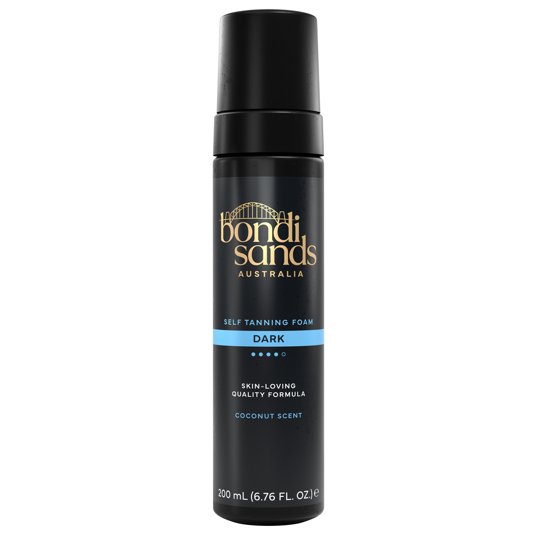 Bondi Sands Self Tanning Foam Bronzings-kropssskum för mörk hud Dark 200 ml