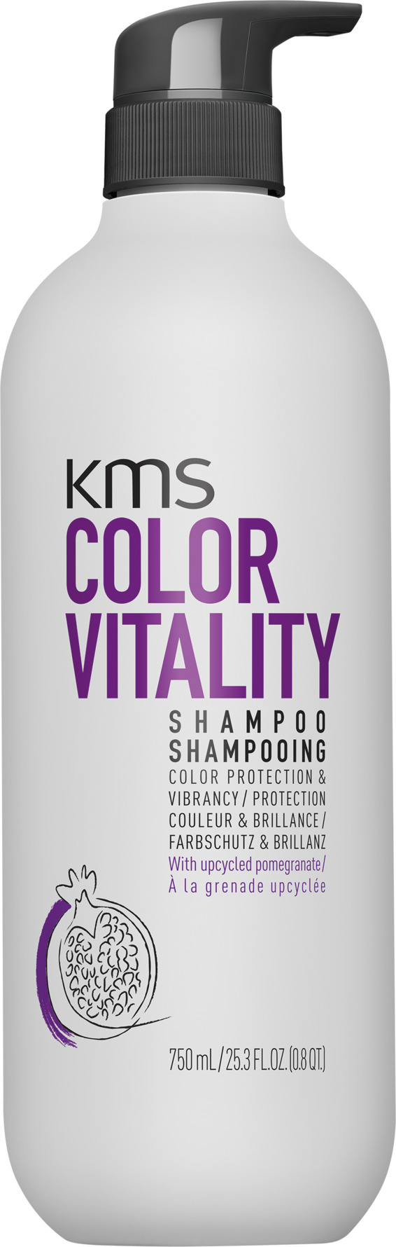 KMS Color Vitality Shampoo shampoo värjätyille hiuksille 750 ml