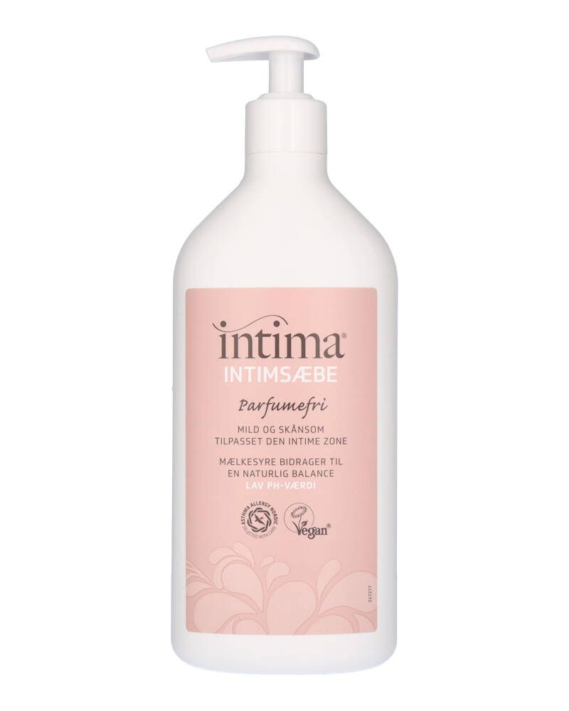 Intima Intimsæbe Parfumefri (Stop Beauty Waste) (Dobbelt Pakke) 500 ml 2 stk.