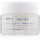 Korres Greek Yoghurt Probiotic Quench Sleeping Facial Närande nattkräm med probiotika 40 ml