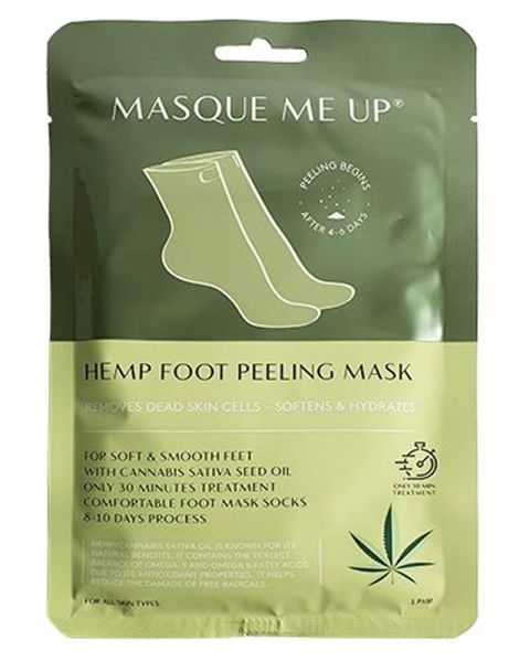 Masque Me Up Hemp Foot Peeling Mask 1 Pair