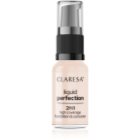 Claresa Liquid Perfection 2in1 Heltäckande foundation Skugga 101 Light 18 g