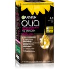 Garnier Olia Big Kit Permanent hårfärgningsmedel Skugga 6.0 Light brown 1 st.