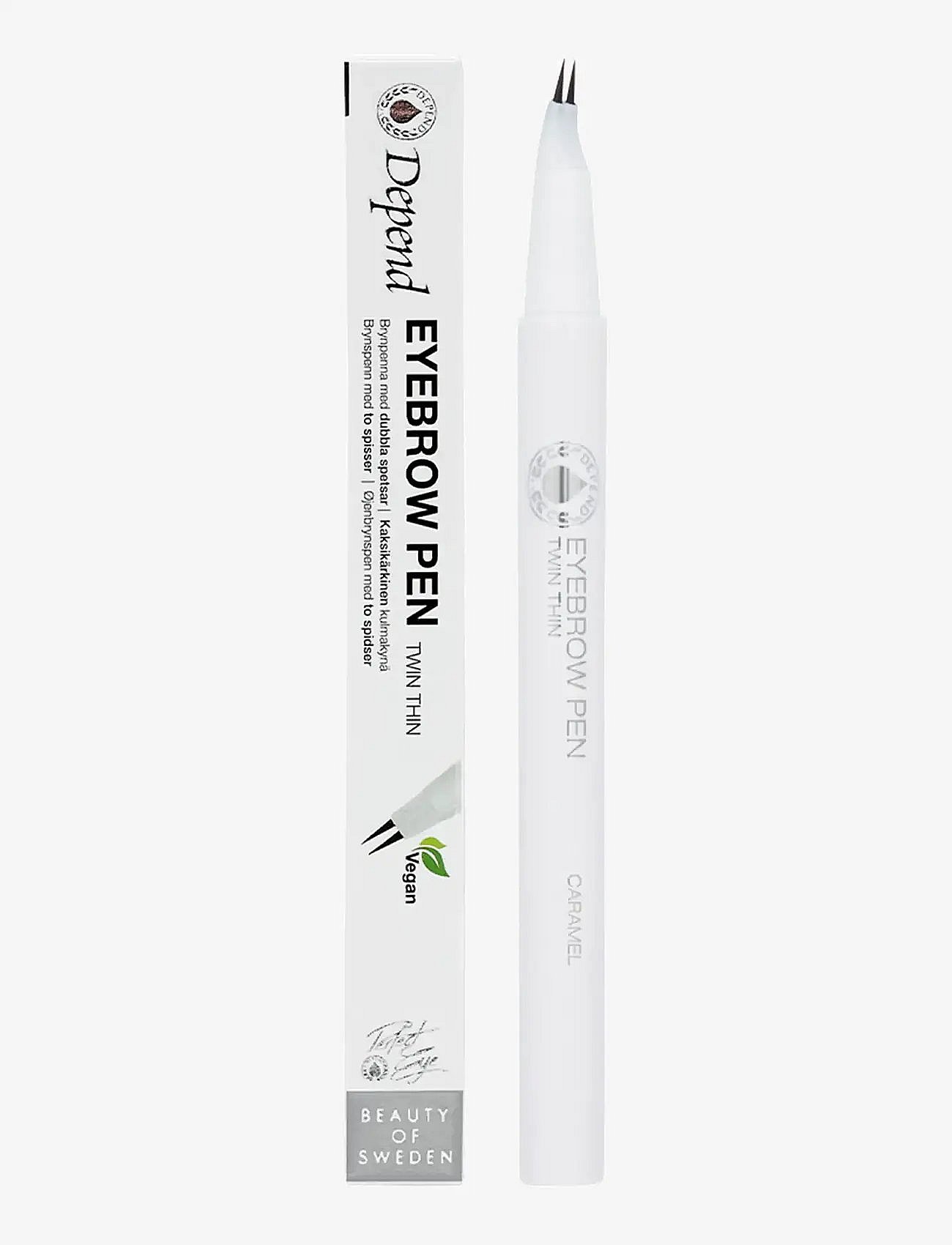 Depend Perfect Eye Eyebrowpen. twin thin Caramel